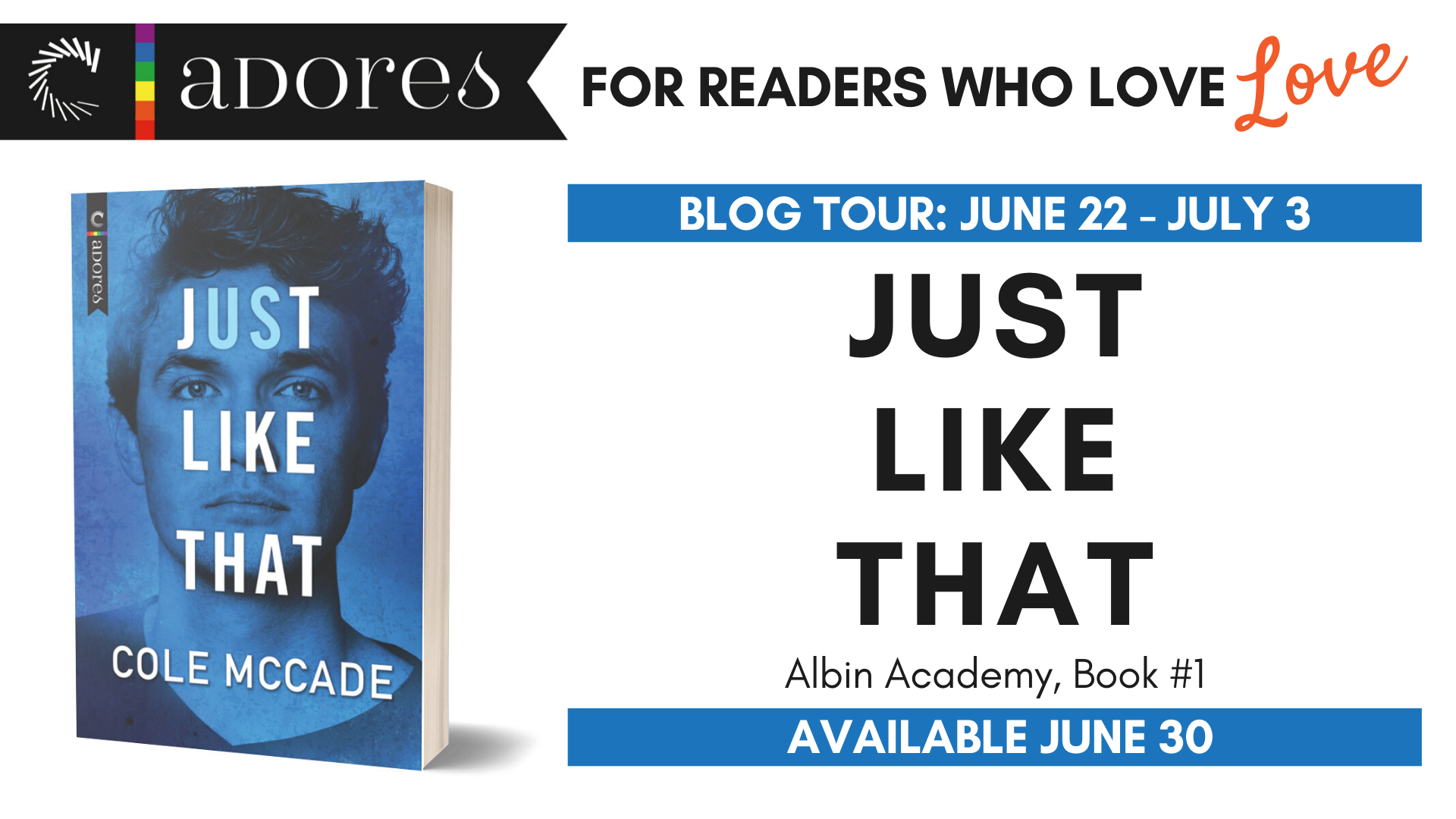 Just Like That (Albin Academy #1) by Cole McCade Review