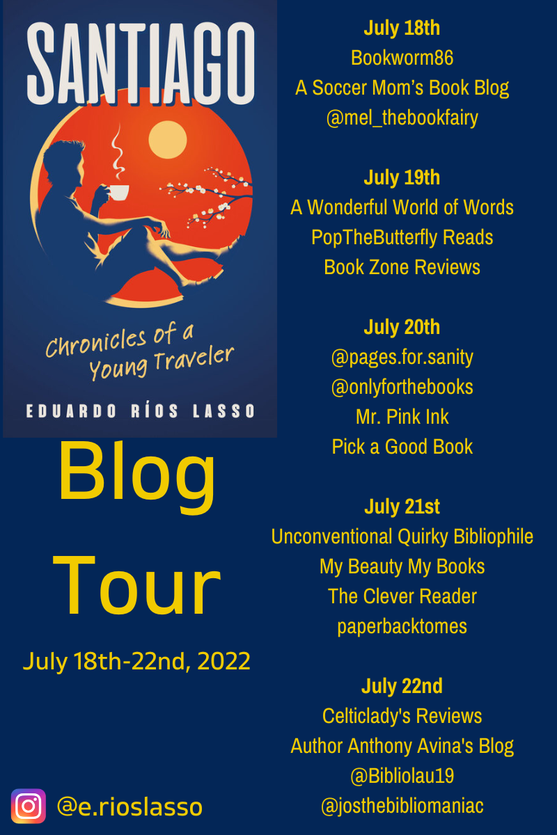 Santiago: Chronicles of a Young Traveler by Eduardo Rios Lasso Review and Interview | Blog Tour