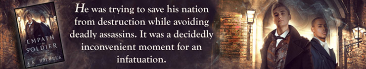 Guest Blog Post and Blog Tour for Author A.K. Holubek’s “The Empath and the Soldier”