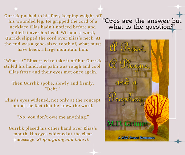 Blog Tour + Character Interview: A Priest, a Plague, and a Prophecy by M.D. Grimm