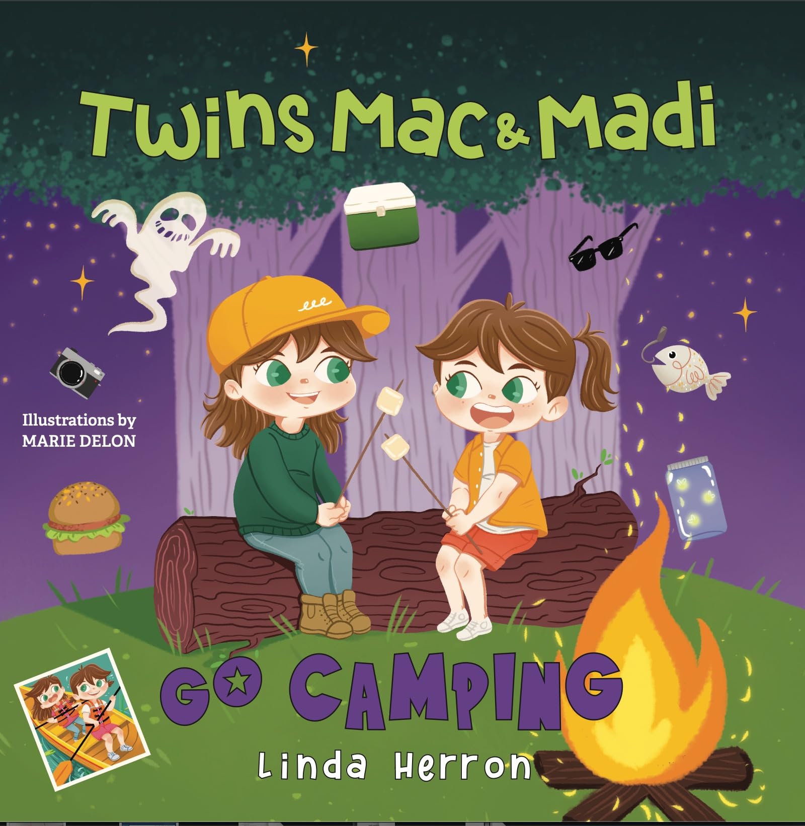 Twins Mac & Madi Go Camping (Twins Mac and Madi Series) by Linda Herron Review