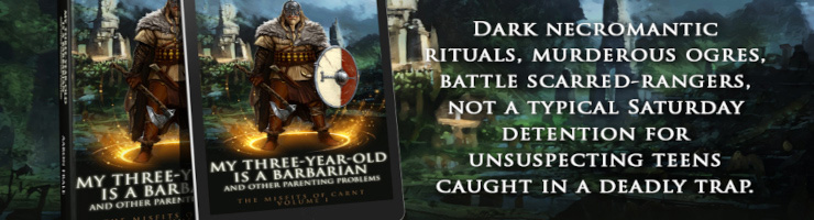 Blog Tour: My Three-Year-Old is a Barbarian by Aaron Frale