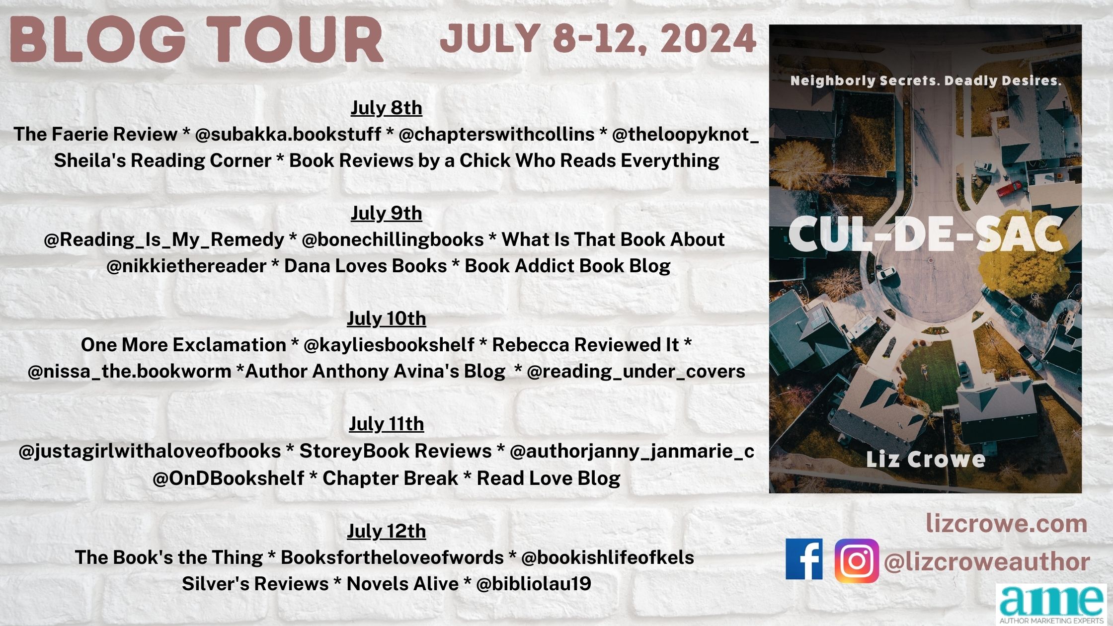 Cul-De-Sac by Liz Crowe Review