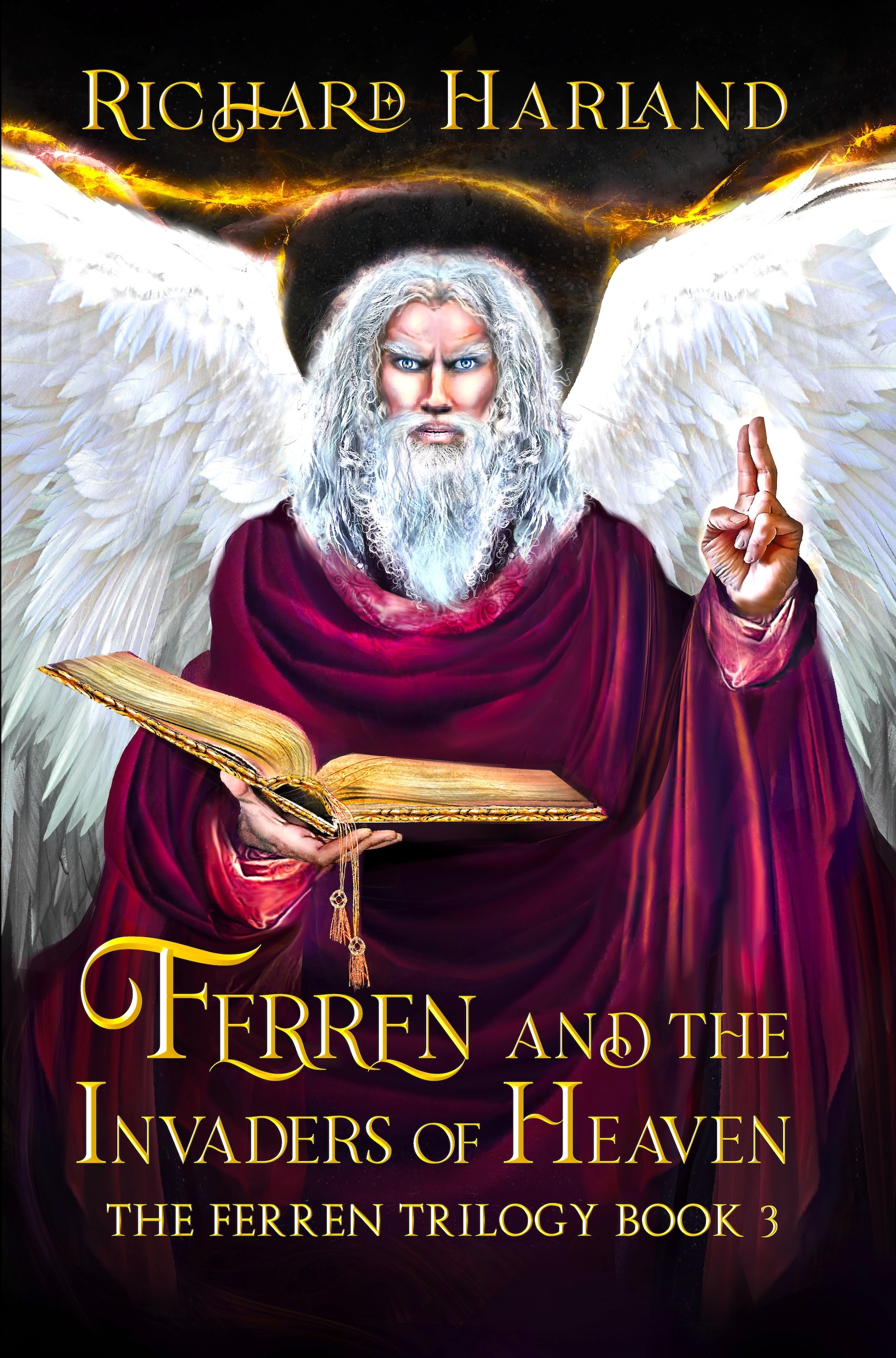 Ferren and the Invaders of Heaven (The Ferren Trilogy Book Three) by Richard Harland Review