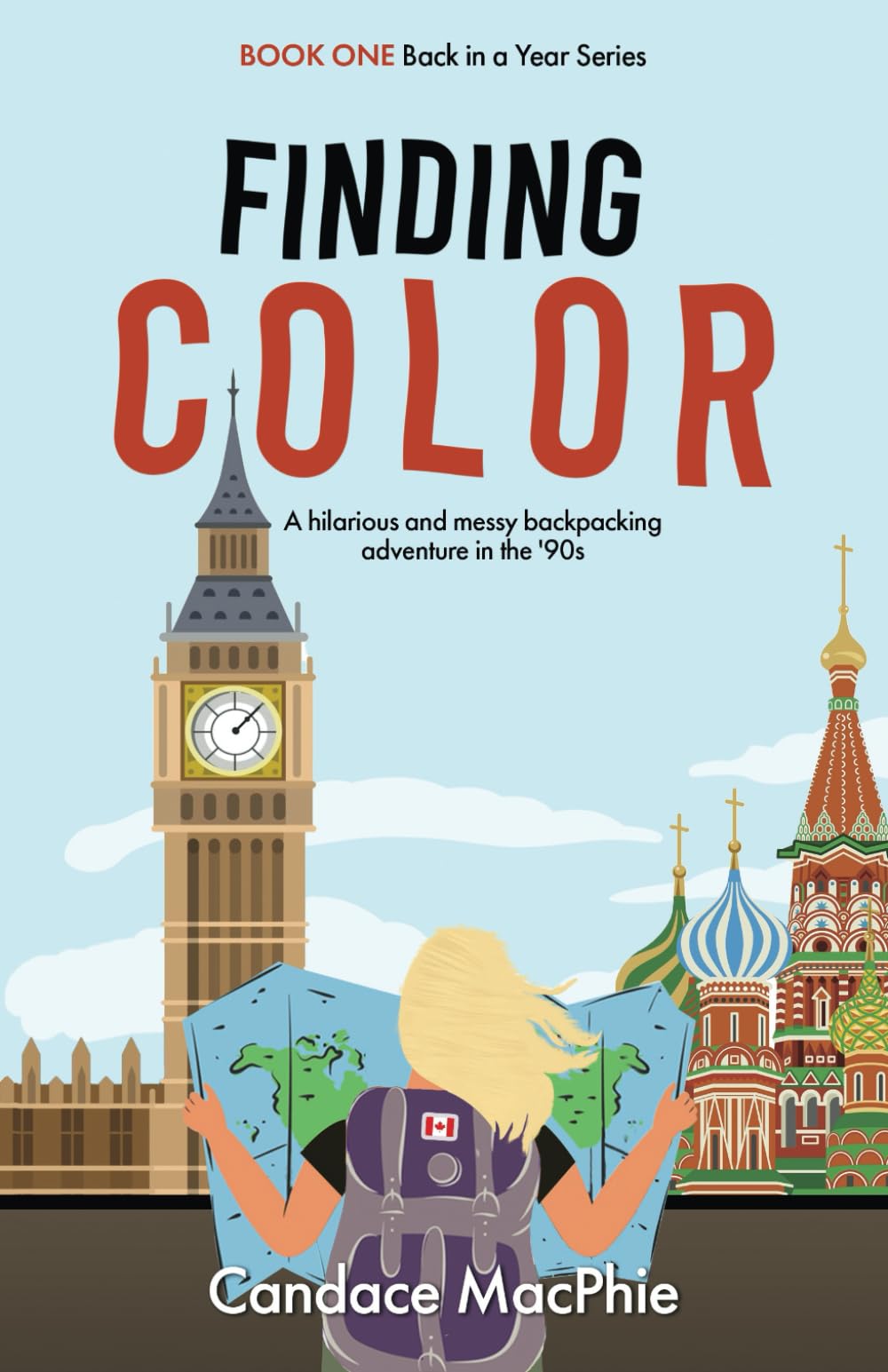 PRESS RELEASE: FINDING COLOR: THE BACK IN A YEAR SERIES BEGINS WITH THE STUNNING DEBUT OF AUTHOR CANDACE MACPHIE