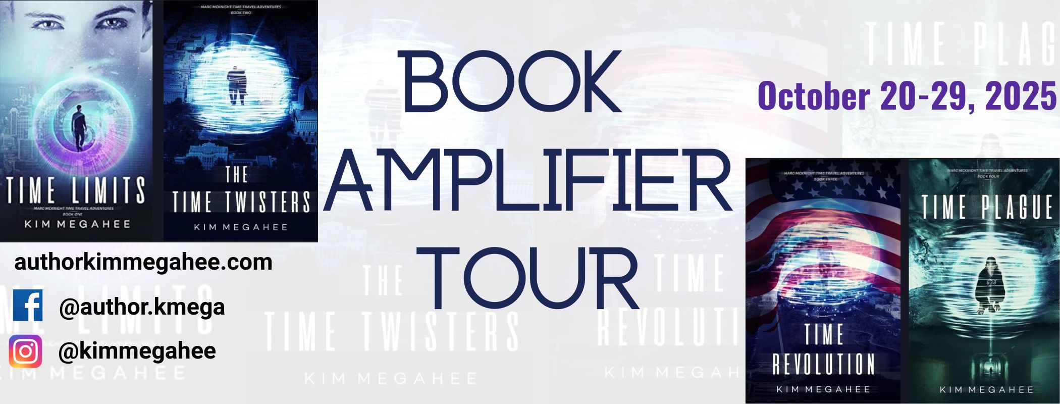 BLOG TOUR: MARC MCKNIGHT TIME TRAVEL ADVENTURES BY KIM MEGAHEE