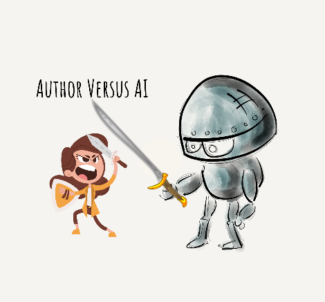 Press Release: Author Versus AI by Alison McBain Releases