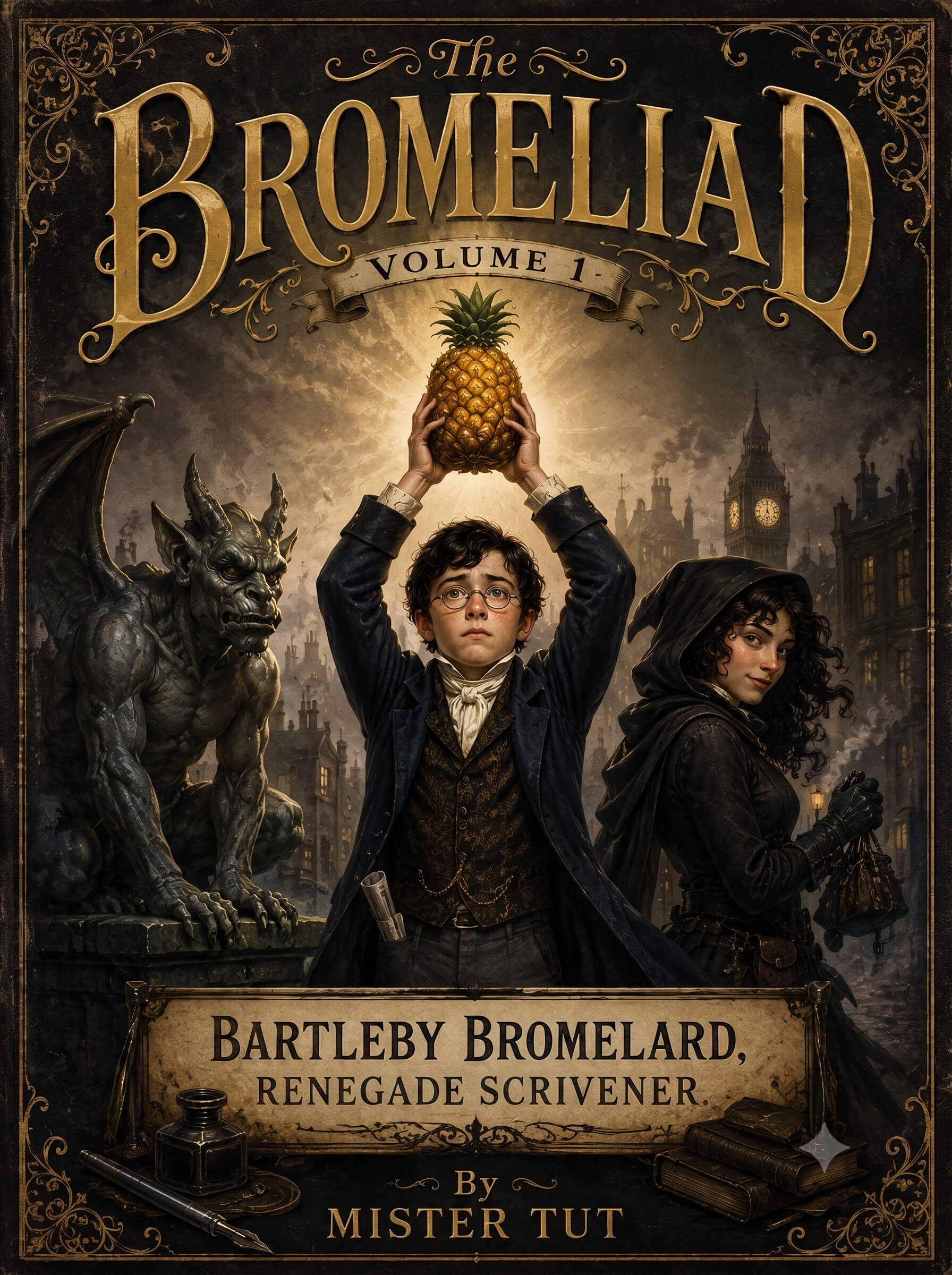 Bartleby Bromelard: Renegade Scrivener: The Bromeliad Volume 1 BY MISTER TUT REVIEW